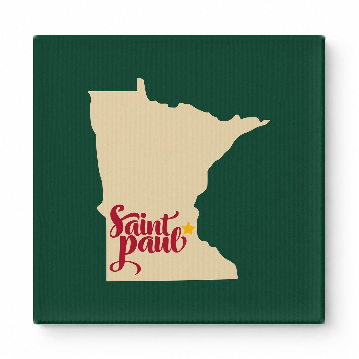 Home Sweet Saint Paul — Minnesota State Silhouette