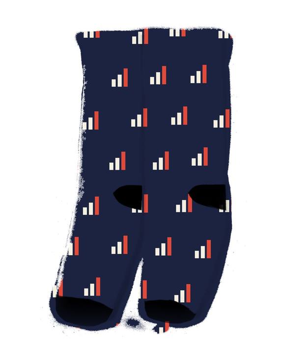 Progressive Overload Stripe Crew Socks