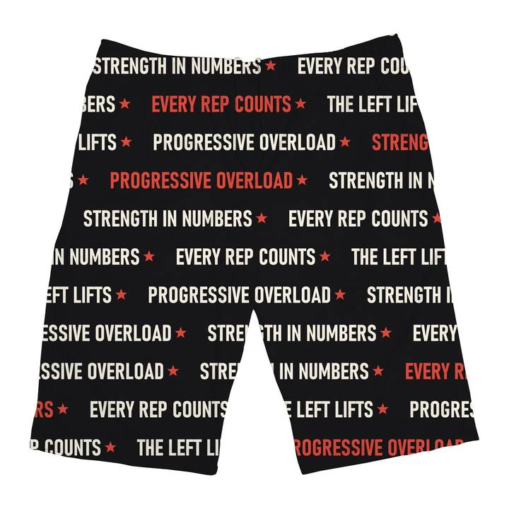 Sayings Repeat Basketball Shorts