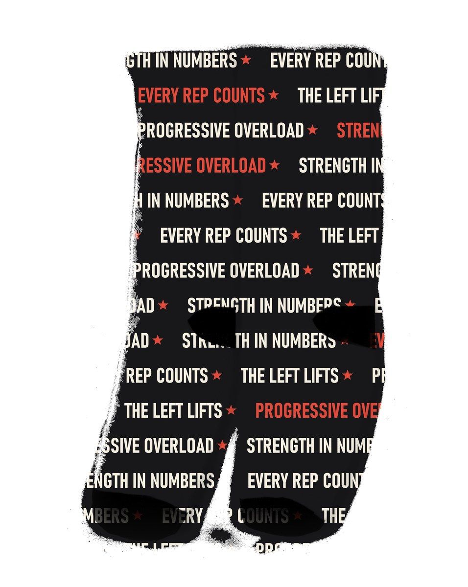 Sayings Repeat Crew Socks