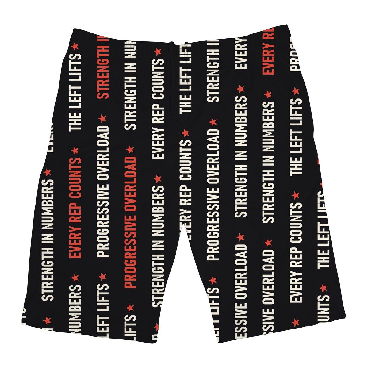 Vertical Sayings Basketball Shorts