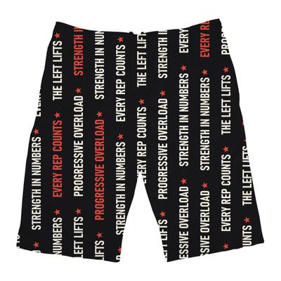 Vertical Sayings Basketball Shorts