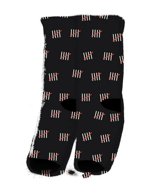 Every Rep Counts Tally Crew Socks