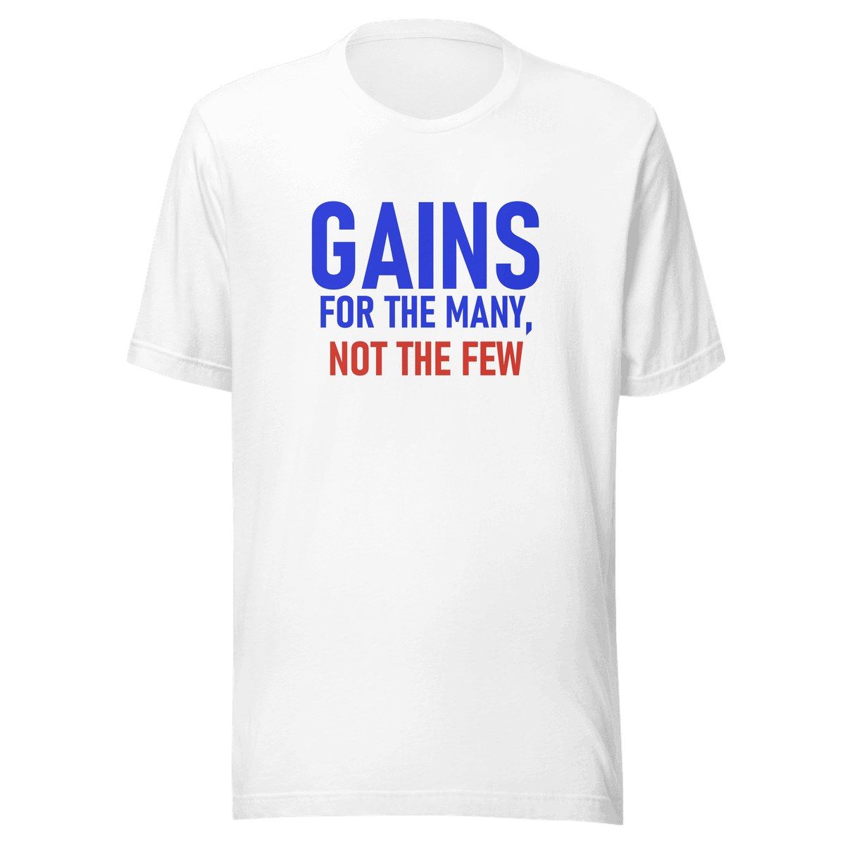 Gains For The Many Unisex Staple Tee