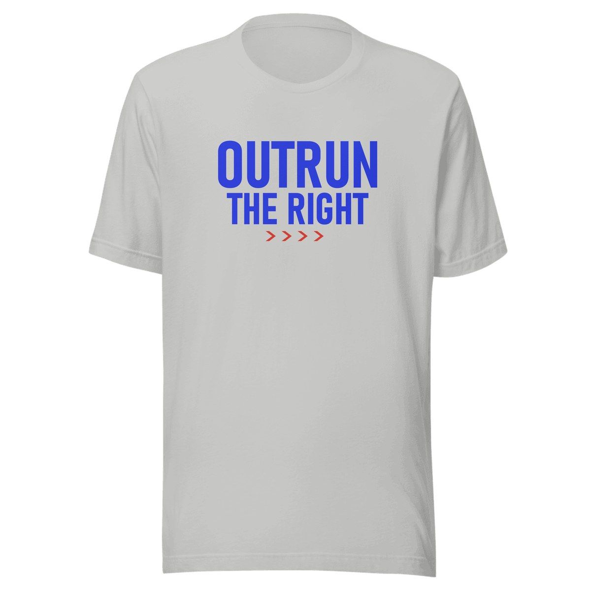 Outrun The Right Unisex Staple Tee
