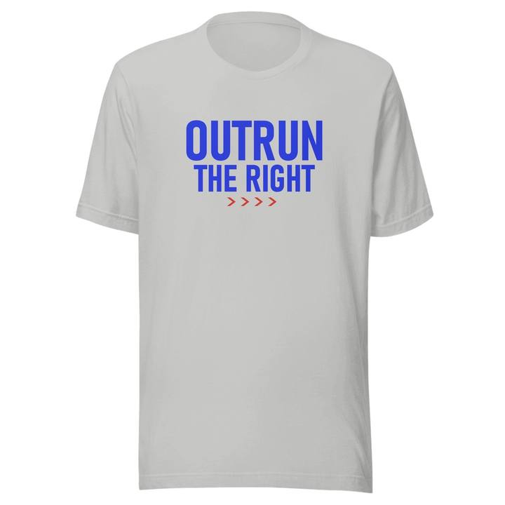 Outrun The Right Unisex Staple Tee