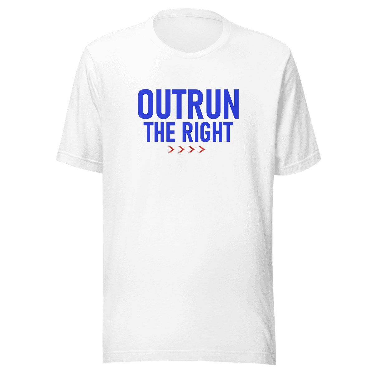 Outrun The Right Unisex Staple Tee