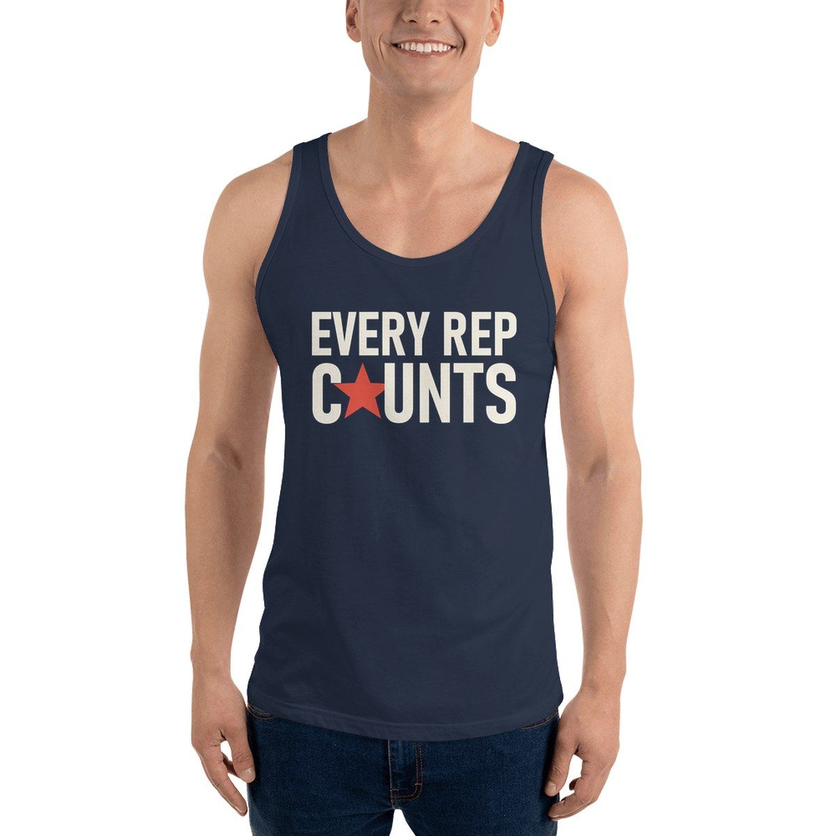 Every Rep Counts Unisex Staple Tank