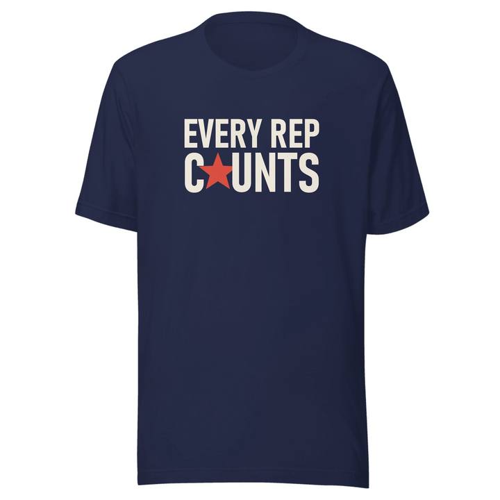 Every Rep Counts Unisex Staple Tee