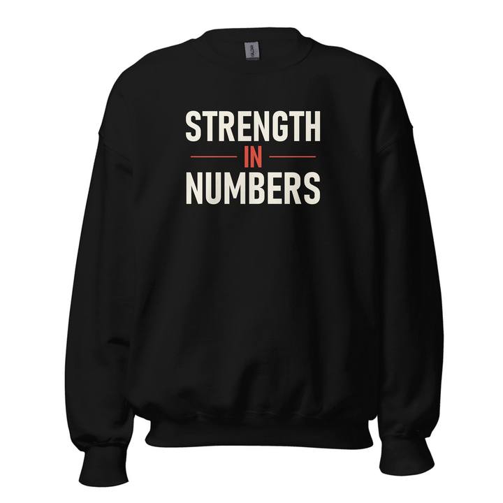 Strength In Numbers Crewneck Sweatshirt